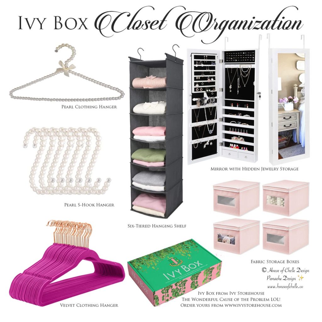 Closet Organization When You Have an Ivy Box Subscription – Panache Design