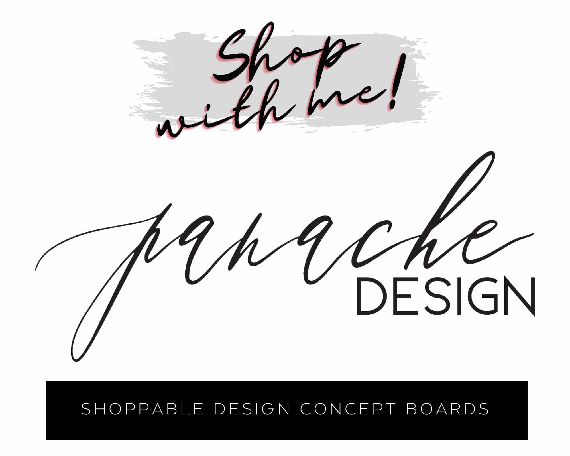 Shop With Me! Shoppable Design Concept Boards Logo